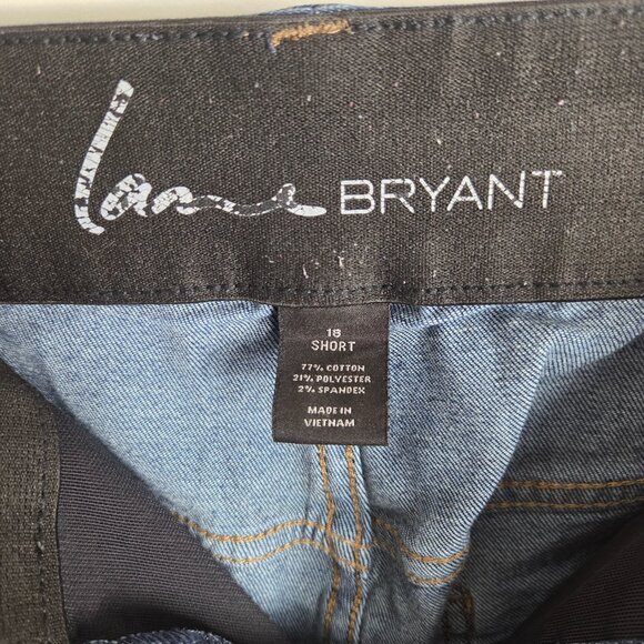 Lane Bryant Dark Wash Straight Leg Jeans - Picture 11 of 12